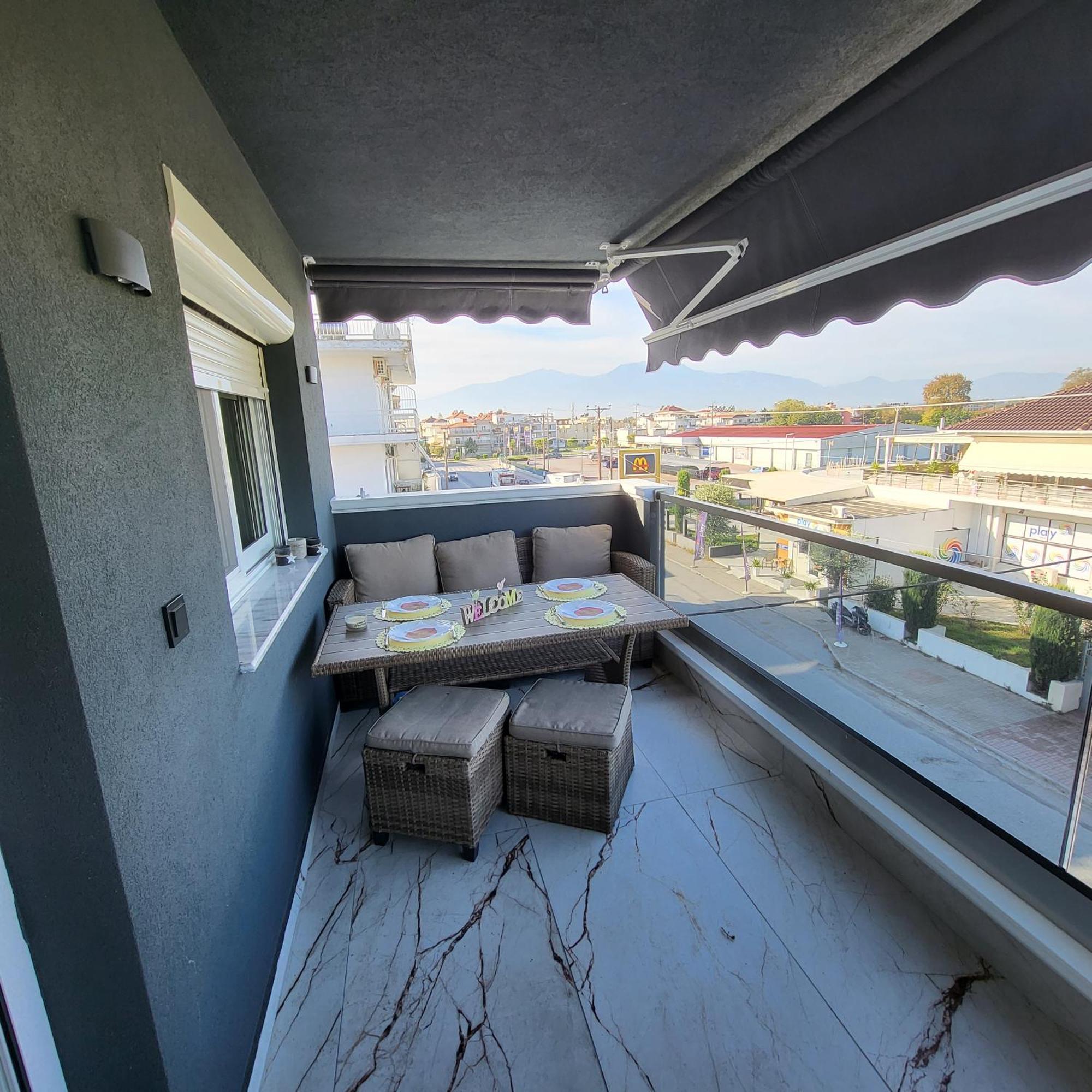 Luksuzni Apartman Harmonija Paralija Paralía 外观 照片